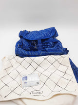 Chanel Blue Nylon Coco Neige Convertible Backpack Eb1125lrxzde