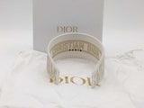 Christian Dior Oblique Headband Gold Aa0826lzxsa