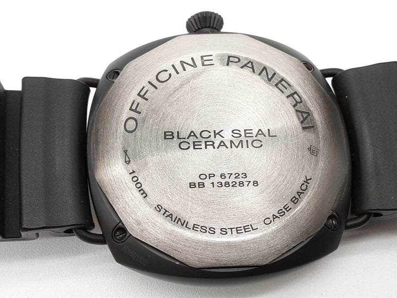 Panerai Op6723 45 Radiomir Black Seal Ceramic Steel Automatic Watch Do0725oxzxde
