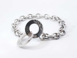 Tiffany & Co. 1837 Interlocking Circles 925 Bracelet 21 Grams 6 Inch Fw0426lrxdu