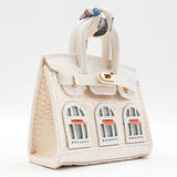 Mini Bag Charm White Sd0725edu