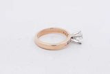 0.96cttw Diamond Ring In 14k Yellow Gold 3.7 Grams Size 5 Eb0926coxsa