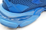 Balenciaga Track 3 Distressed Mesh Sneakers In Blue Size 42 Eb0126lpxdu