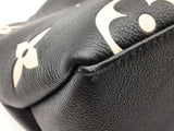 Louis Vuitton Petit Palais In Black & Beige Monogram Empreinte Leather Fw0726lxzxdu