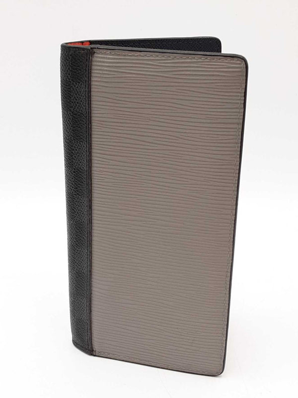Louis Vuitton Epi & Damier Graphite Brazza Wallet Sd0425orzdu