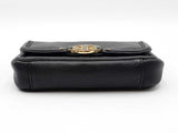 Tory Burch Amanda Mini Crossbody In Black Pebbled Leather Fw0126wrdu