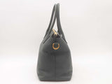 Prada Vitello Daino Tote Green Handbag Aa0825pzxsa