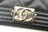 Chanel Quilted Caviar Boy Cosmetic Pouch Eb0826pxzdu