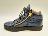 Giuseppe Zanotti Frankie Blue High Top Sneakers Size 41. Fw1024crsa