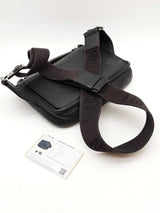 Louis Vuitton Monogram Taurillon Black Leather S Lock Sling Bag Eb1125llrxde