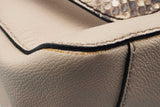 Burberry Hemsley Leather Crossbody Bag With Snakeprint Strap Eb0226lrxsa