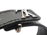 Louis Vuitton Slim Bracelet In Monogram Eclipse Coated Canvas 8 Inch Fw0326loxdu