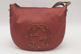 Gucci Blondie Red Leather Hobo Shoulder Bag Eb0526lxzsa