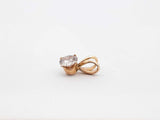 .65 Cttw Diamond & 14k Yellow Gold Solitaire Pendant 0.7 Grams Fw1024pzxdu