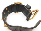 Gucci Feline Head Studded Leather Bracelet Sd0226ozxde