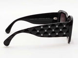 Chanel 5483-a Black Sunglasses With Case Aa0826lzxsa