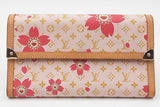 Louis Vuitton X Takashi Murakami Cherry Blossom Porte Tresor Wallet Eb0626prxdu