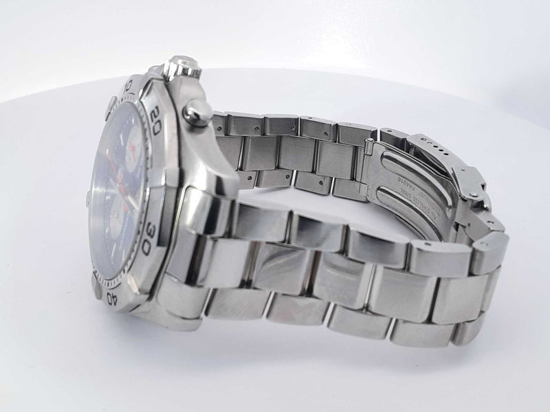 Tag Heuer Aquaracer Chronograph Caf1112 Stainless Steel Watch Aa0725rxzsa
