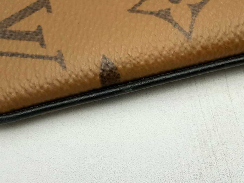 Louis Vuitton Monogram Reverse Wristlet Wallet Sd0325oxzsa