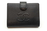 Chanel Black Caviar Leather Wallet Eb0426ooxde