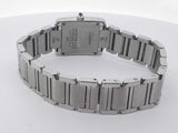 Cartier Tank Francaise 20mm Stainless Diamond-set Bezel Quartz Watch Sd0126orzxsa