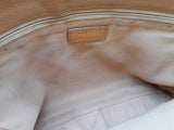 Chanel Caramel Beige Quilted Caviar Leather Shopping Tote Bag Do0725loxzde