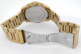 Michael Kors Gold Tone Stainless Steel Alek 44mm Quartz Chronograph Watch Eb0626crsa