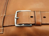 Hermes X Yohji Yamamoto 38 Fauve Brown Barenia Messenger Bag Do0725oxzxde