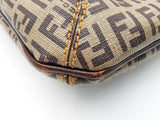 Fendi Messenger Bag In Two-tone Zucca & Zucchino Coated Canvas Fw0926lordu