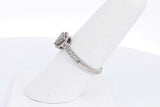 Approx. 0.22ctw Diamond Ring In 925 Sterling Silver 2.1 Grams Size 7 Eb0624oxsa