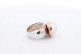 Pearl Ring In Sterling Silver 14.1 Grams Size 7 Eb1024ordu