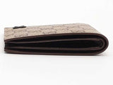 Gucci Gg Supreme Canvas Bi Fold Wallet Beige / Tan Aa0826lrzsa