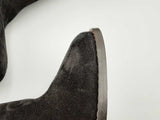 Coach Black Suede Knee High Boots Size 5.5 Eb0724oxsa