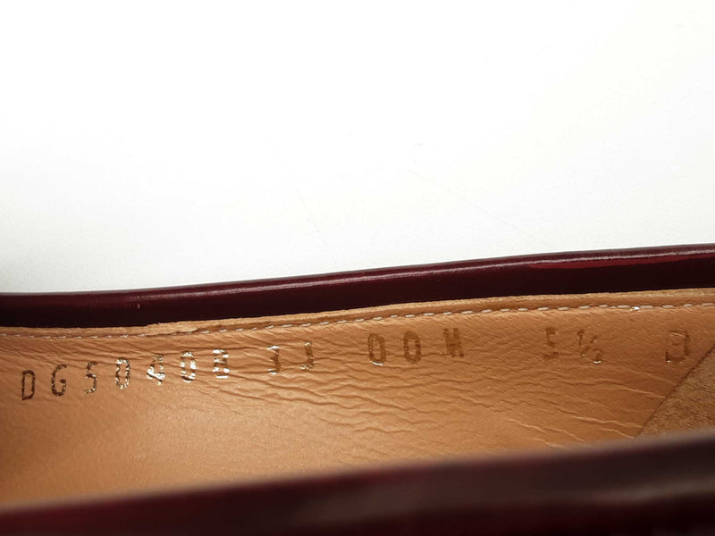Salvatore Ferragamo Rietta Red Leather Heels Size Us 5.5 Do0924sxde