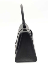 Balenciaga Hourglass Black Leather Top Handle Bag Eb0126rxzsa