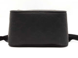 Gucci Medium Backpack In Logo-debossed Rubber-effect Black Leather Fw0426erxdu