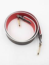 Louis Vuitton Bandoulière Strap In Monogram Canvas & Red Leather Fw0526oxzdu
