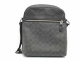 Coach Houston Flight Bag In Signature Canvas Black Aa1026rzsa
