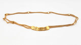 Chanel Gold-tone Logo Buckle & Mesh Belt Fw0725czxdu