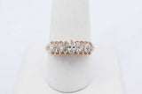0.35cttw Diamond Ring In 14k Yellow Gold 3.6 Grams Size 8.5 Eb0626orxdu