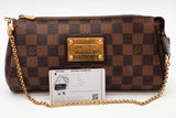 Louis Vuitton Damier Ebene Eva Clutch Eb0726srxde