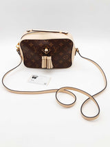 Louis Vuitton Monogram Saintonge Creme Crossbody Bag Eb0426llxzde