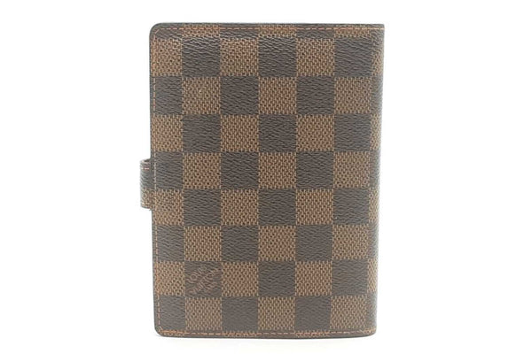 Louis Vuitton Damier Ebene Agenda Planner Eb0425orxsa
