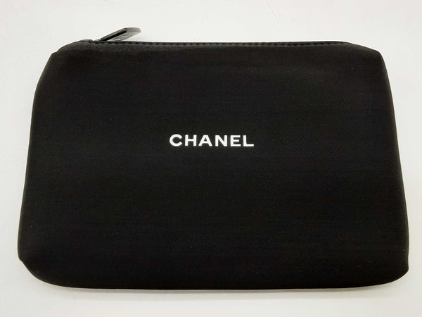 Chanel Vip Black Neoprene Cosmetic Pouch Do1124orde