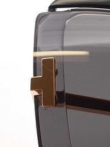 Tom Ford Gia Butterfly Sunglasses In Black Acetate With Grey Lenses Fw0726lordu