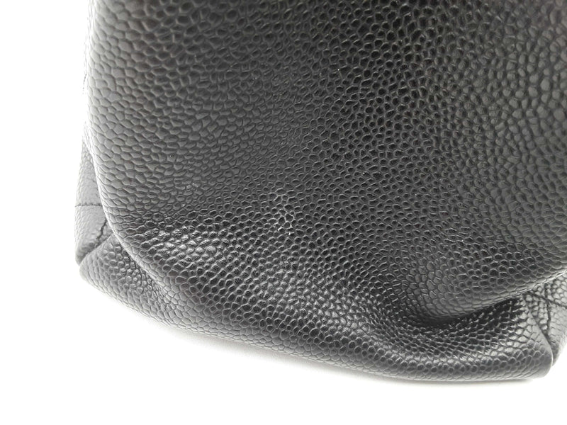 Chanel Black Quilted Caviar Grand Shopper Tote Bag Sd0825wozxsa