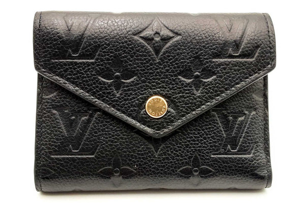 Louis Vuitton Monogram Empreinte Victorine Flap Wallet Eb1024lcrsa