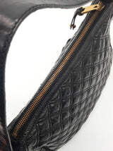 Marc Jacobs Ursula Black Quilted Patent Leather Hobo Bag Do0925rxde