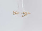 0.50 Cttw Diamond 14k Yellow Gold 0.70 Grams Stud Earrings Aa0425wrzsa