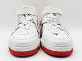 Christian Louboutin Astroloubi White Leather Sneakers Size Eu 45 Fw026467lrxdu